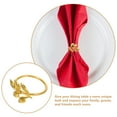 thumbnail image 3 of HAMPPLIES 6Ud De Metal Para Servilletas Con De Para Cena Formal, 3 of 6