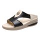 thumbnail image 2 of Sandalias de boca de pez de fondo grueso para mujer Sandalias de cuero floral de metal Wmkox8yii ytu5835, 2 of 9