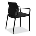 thumbnail image 5 of HON Accommodate Series Guest Reception Waiting Room Chair with Fixed Arms, Black Fabric, 5 of 11