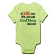 thumbnail image 1 of CafePress - Just Ask Godmom! Infant Bodysuit - Baby Light Bodysuit, 1 of 1