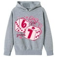 thumbnail image 7 of 67 Six Seven Letter Hoodies Sweatshirts For Kids Hoodies Sweatshirts Casual Pullover Hoodie With Unique Valentine'S Day Print Girls And Boys Crewneck Sweatshirt Pink 100(3-4 Years), 7 of 7