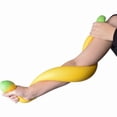 thumbnail image 6 of 14in Big Banana Squishy Fidget Toy , Giant Yellow Banana Stress Ball Slow Rebound Anxiety Relief Sensory Toy for Kids & Adults, 6 of 7