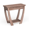 thumbnail image 4 of 24/7 Shop At Home Rift Modern Wood 1-Drawer Console Table in Light Oak, 4 of 7