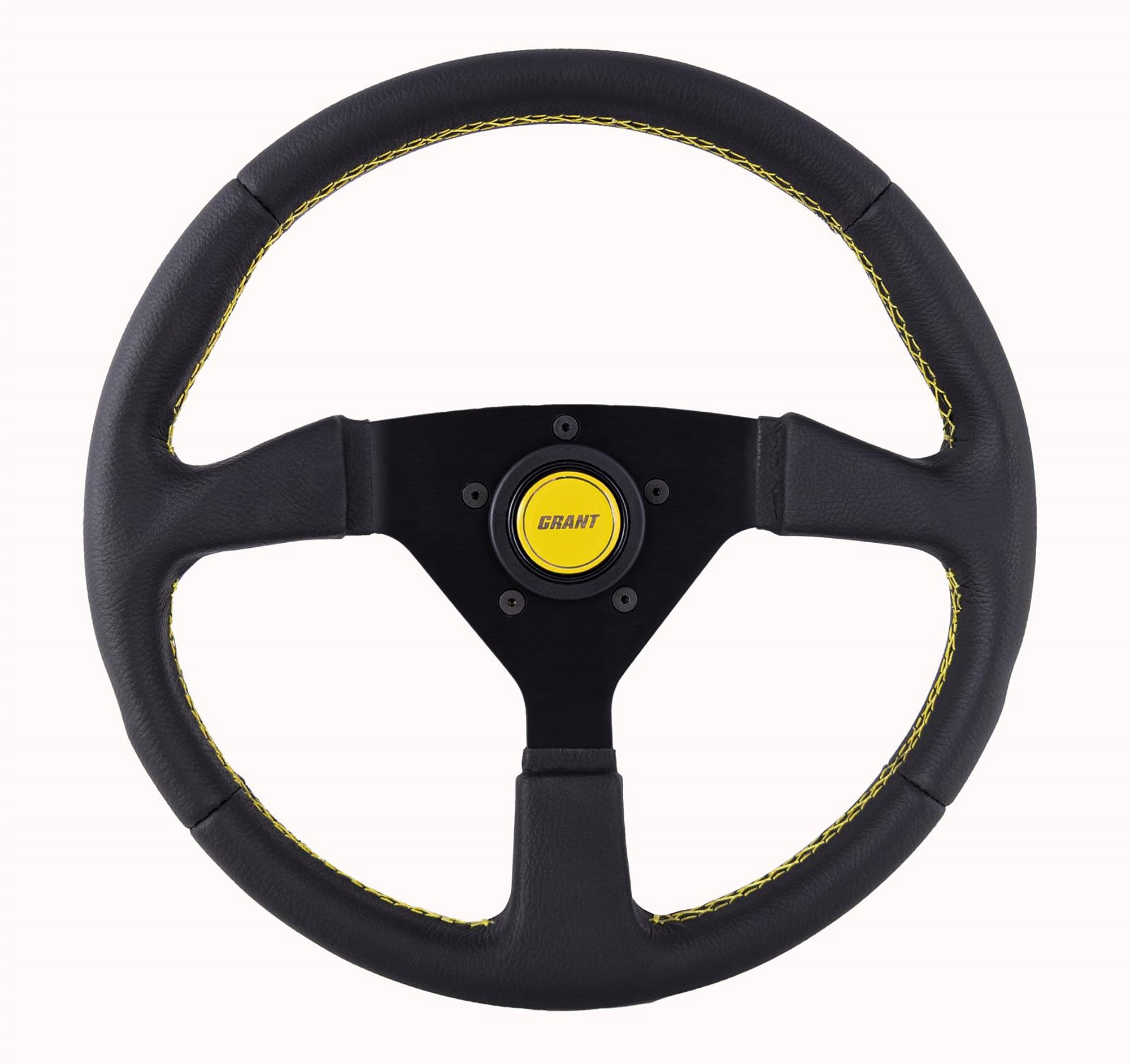 Grant Challenger Steering Wheel, 13.5 in. Diameter, Black Cushion