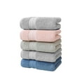thumbnail image 2 of AuroraX Bath Towels Set of 5 Bath Towel Set,Thick Absorbent Cotton Soft Household Bath Towels, 2 of 7