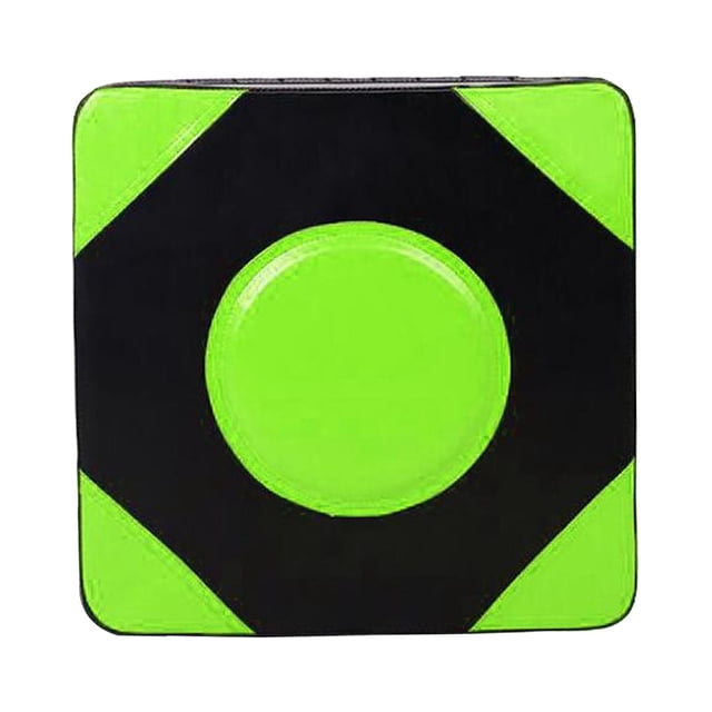 Fighting Pad PU Leather Reaction Target Boxing Mat Boxeo doméstico Montado en la pared Verde Cola Entrenador de boxeo