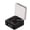 Black, variant on Vintage Vinyl Wave Record Player Style Bluetooth Speaker with Water Wave Ambient Light and Clock