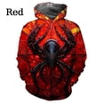thumbnail image 4 of Nueva llegada Sudadera con capucha con estampado 3D de araña para hombre, sudaderas casuales con personalidad, sudaderas con capucha de estilo hip hop para hombre, 4 of 5
