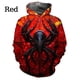 thumbnail image 3 of Nueva llegada Sudadera con capucha con estampado 3D de araña para hombre, sudaderas casuales con personalidad, sudaderas con capucha de estilo hip hop para hombre, 3 of 4