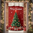 thumbnail image 5 of Colorful Design Christmas Banner Festive Winter Holiday Santa Claus for Home Decoration Kids Party Celebration, 5 of 9