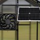 thumbnail image 1 of Ventilador dual accionado por panel solar ventilador accionado por panel solar de 12 V Protección ambiental ligera para uso exterior ANGGREK Otros, 1 of 8
