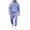 Blue2, variant on FUZHIQ Men's 2 Piece Sweatsuits Set, Blessed Cross Graphic Hoodie & Jogger Pants, Casual Athletic Tracksuit with Kangaroo Pocket Drawstring Waist for Christian Faith Outfit
