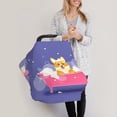 thumbnail image 3 of Haiem Dog Washes in a Bath Baby Nursing Cover & Nursing Poncho - Multi Use Cover for Baby Car Seat Canopy, Stroller Cover, 360°Full Privacy Breastfeeding Coverage, 3 of 9