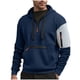thumbnail image 2 of pstuiky mangas largas para hombre, Sudadera con capucha y cremallera de manga larga con bloques de color para hombre camisetas de hombre xl, 2 of 7