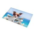 thumbnail image 3 of MKHERT Dog Newspaper Doormat Non-slip Bath Mat Floor Mat 30x18 inch, 3 of 3