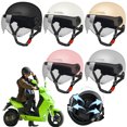 thumbnail image 2 of Casco de bicicleta eléctrica Casco de seguridad para ciclismo Casco de bicicleta ligero ajustable Forro desmontable transpirable para verano, 2 of 5
