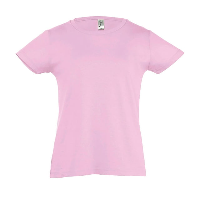 Sol's T-Shirt à Manches Courtes pour Filles avec Cerises