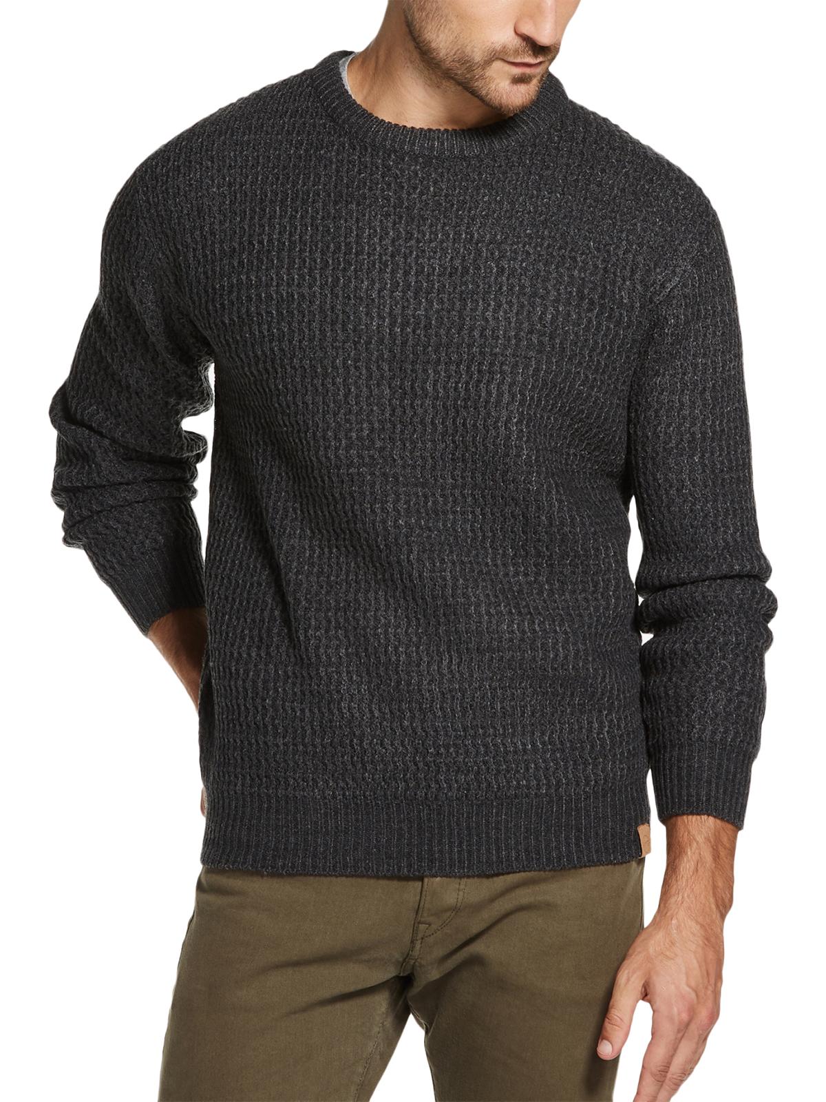 Weatherproof Vintage Mens Knit Crew Neck Pullover Sweater
