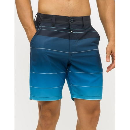 MEN'S SUNSET OCEAN HYBRID SHORTS