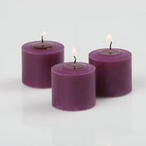 Richland Votive Candles Purple Mulberry Scented 10 Hour Set of 12