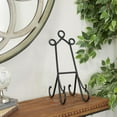 thumbnail image 3 of DecMode 6" x 13" Black Metal Tabletop Arched Scroll Easel, 1-Piece, 3 of 11