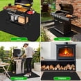 thumbnail image 5 of 60"×48" Under Grill Mat for Outdoor Grill,Double-Side Fireproof & Heat-resistant Outdoor Grill Mat, 5 of 8