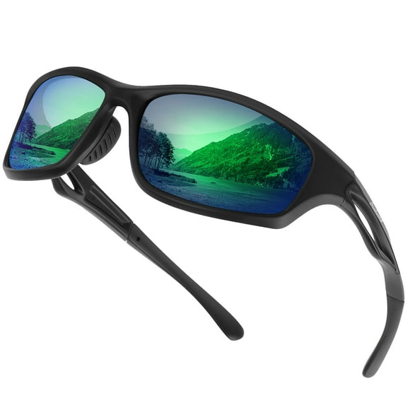 Duduma Gafas de sol deportivas polarizadas para hombres y mujeres, para correr, ciclismo, pesca, golf, conducir, gafas de sol Tr90