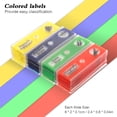 thumbnail image 2 of 48pcs/set Plastic Prepared Microscope Slides Animals Insects Plants Sample Specimens Slides Set with Color Labels for Kids Students, 2 of 8