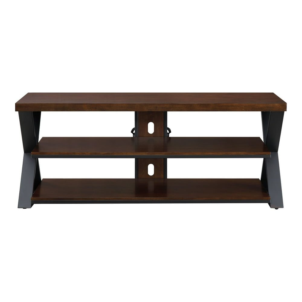 Whalen BBAVC60MBC Stand for TV metal, wood, veneer cherry brown