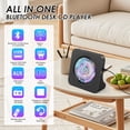 thumbnail image 2 of Reproductor de CD Gueray portátil de escritorio Bluetooth con altavoz HiFi, 2 of 9