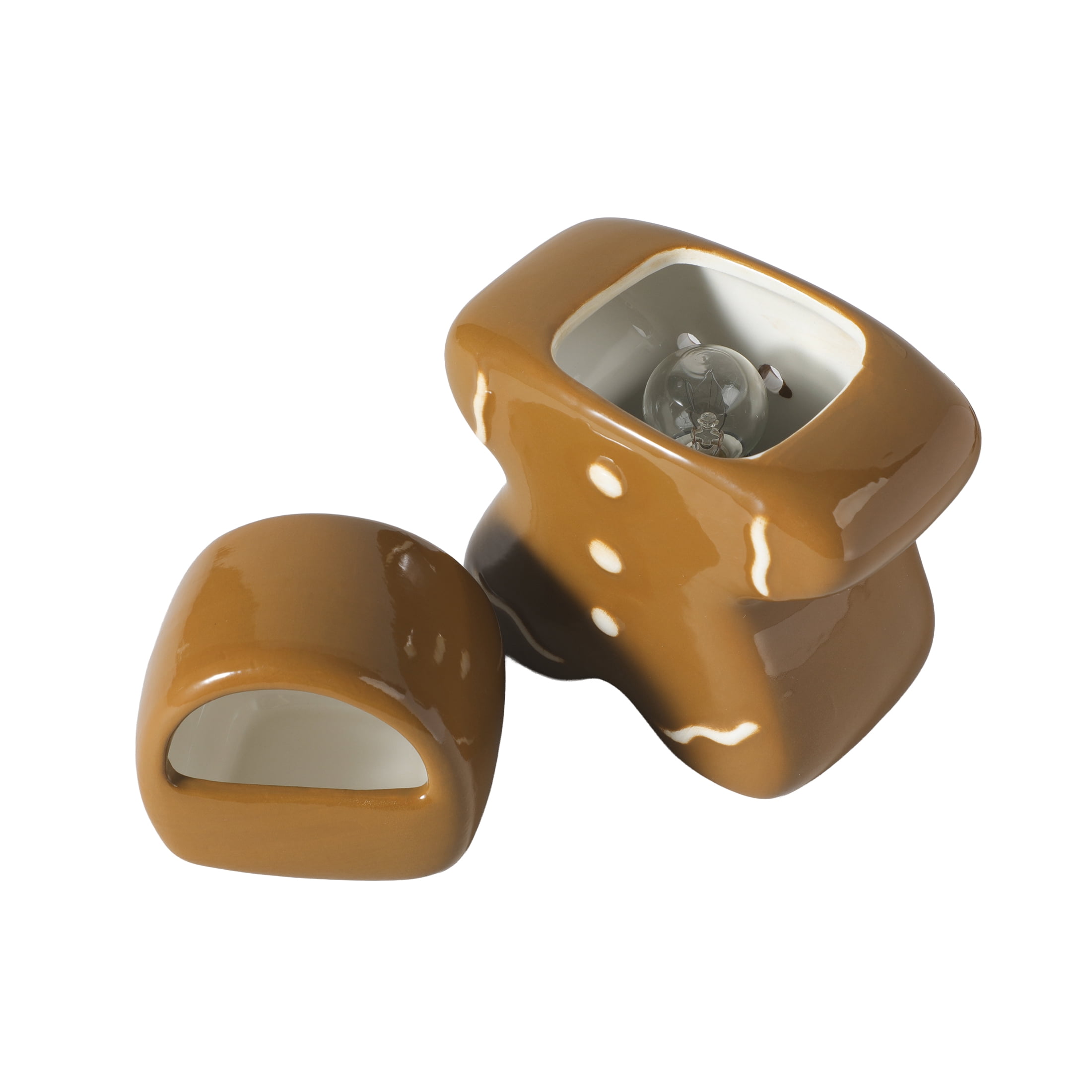 Mainstays Ceramic Fragrance Wax Melt Warmer, Gingerbread man