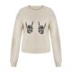 thumbnail image 4 of Sudadera informal con estampado sólido de manga larga con cuello redondo para mujer a la moda de Halloween Fridja  fksj1461, 4 of 6