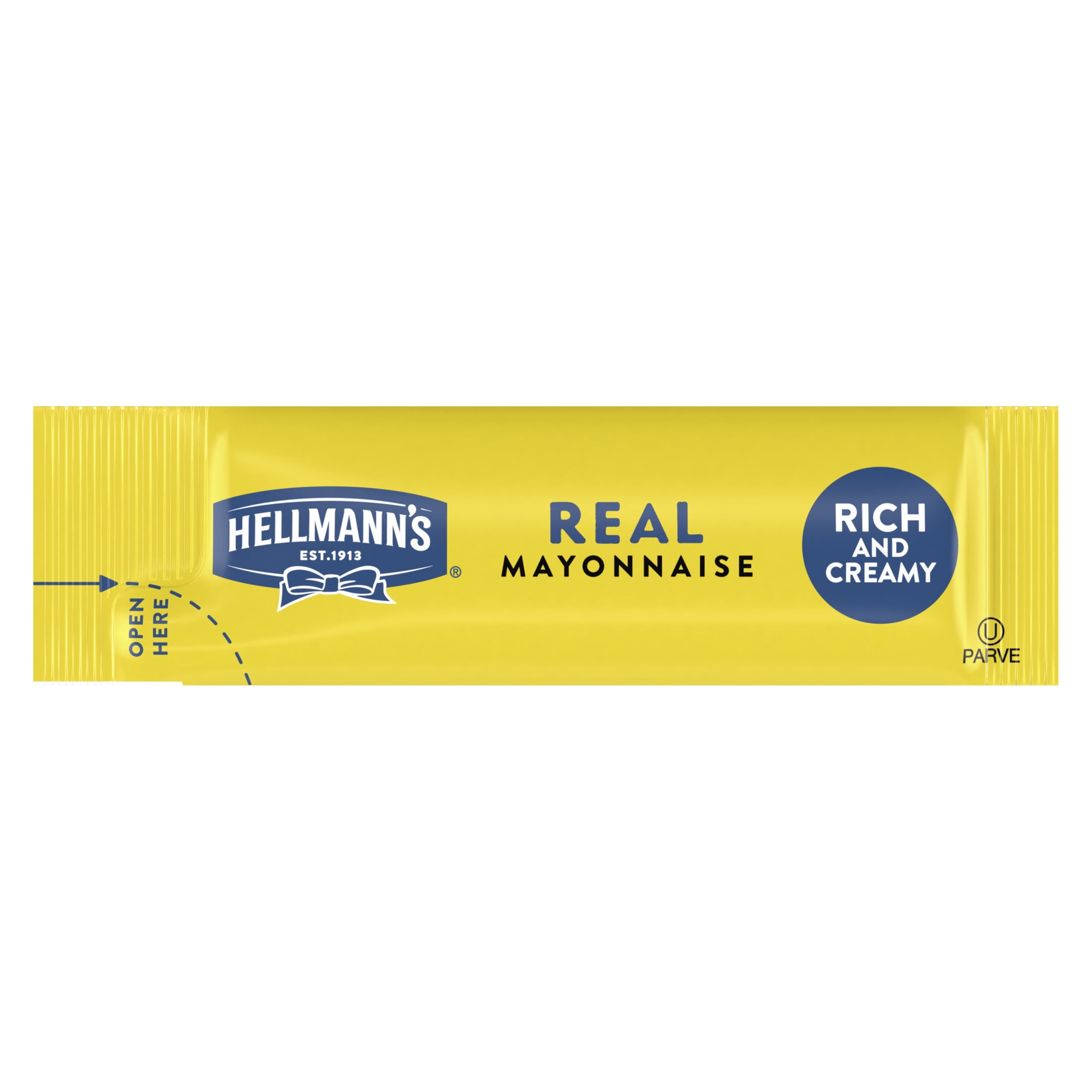 Hellmann's Real Mayonnaise, Easy Open, Sandwich Spread and Condiment, Gluten Free, Stick Packets 0.38 oz, 210 count