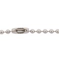 thumbnail image 2 of Unique Bargains 6pcs Metal Clasp Ball Chain Keychain Silver Tone 2.4mm Dia 12cm Length, 2 of 4