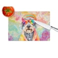 thumbnail image 4 of Schnauzer Hippie Dawg Glass Cutting Board Large 12 in x 15 in, 4 of 5