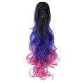 thumbnail image 2 of Extensions de Cheveux Femme Tri-Couleur Synthétique Longue Ondulée Bouclée Queue de Cheval Perruque, Extensions de Cheveux & Accessoires pour Femmes, 2 of 7