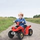 thumbnail image 2 of Costway 6V Kids Electric Quad ATV 4 ruedas paseo en juguete para niños pequeños hacia adelante y hacia atrás rojo, 2 of 3