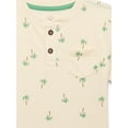 thumbnail image 2 of Wonder Nation Toddler Boys Printed Henley, Sizes 12M-5T, 2 of 3