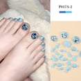 thumbnail image 1 of Fiudx Uñas con Brillantina, Parches para Uñas Postizas de Aplicación Rápida, Tabletas de Manicura de Larga Duración, Diseño de Uñas Fácil de Retirar, Uso Corto Plazo, Hipoalergénico, Tendencia de Mod, 1 of 2