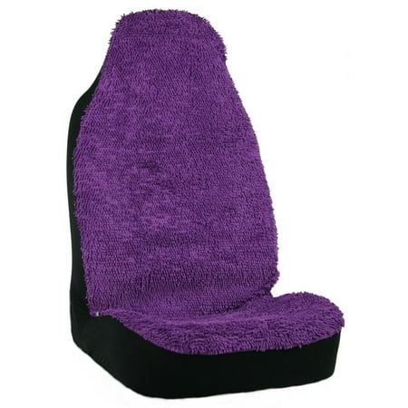 Shaggy Purple Car Seat Cover Walmart Com