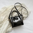 thumbnail image 3 of Bolsa bandolera de moda de gran capacidad con asa superior para mujer (negro) Likrtyny Para Estrenar, 3 of 9