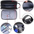 thumbnail image 4 of Bolsa organizadora de separación de ropa seca y húmeda con 3 compartimentos (negro), 4 of 5