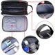 thumbnail image 4 of Bolsa organizadora de separación de ropa seca y húmeda con 3 compartimentos (negro), 4 of 5