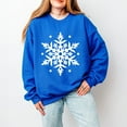 thumbnail image 6 of White Snowflake - Sweatshirt, 6 of 8