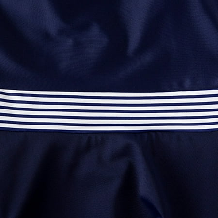 

Gubotare Toddler Girls Sleeveless Ruffles Striped Print Beach Bathing Baby Suit Swimwear Swimsuit Swimming Wear Girls Dark Blue 12-18 Months