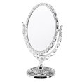 thumbnail image 5 of Double-Sided Rotating 360 degree Makeup Cosmetic Mirror Oval Free Standing Mirror -, 5 of 8