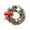 F, variant on Artificial Christmas Garland Christmas Flocking Snowflake Rattan 270CM/106IN with Pinecone and Red Berries Mixed Artificial Encryption Falling Snow Rattan