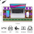 thumbnail image 5 of Long Mouse Pads for Desk,Halloween Striped Icons Pattern Desk Mats on Top Of Desks, Desk Mouse Pad Extra Large with 3mm Non-Slip Base and Stitched Edge for Gaming,Office,Work,Home 31.5x15.7in, 5 of 5