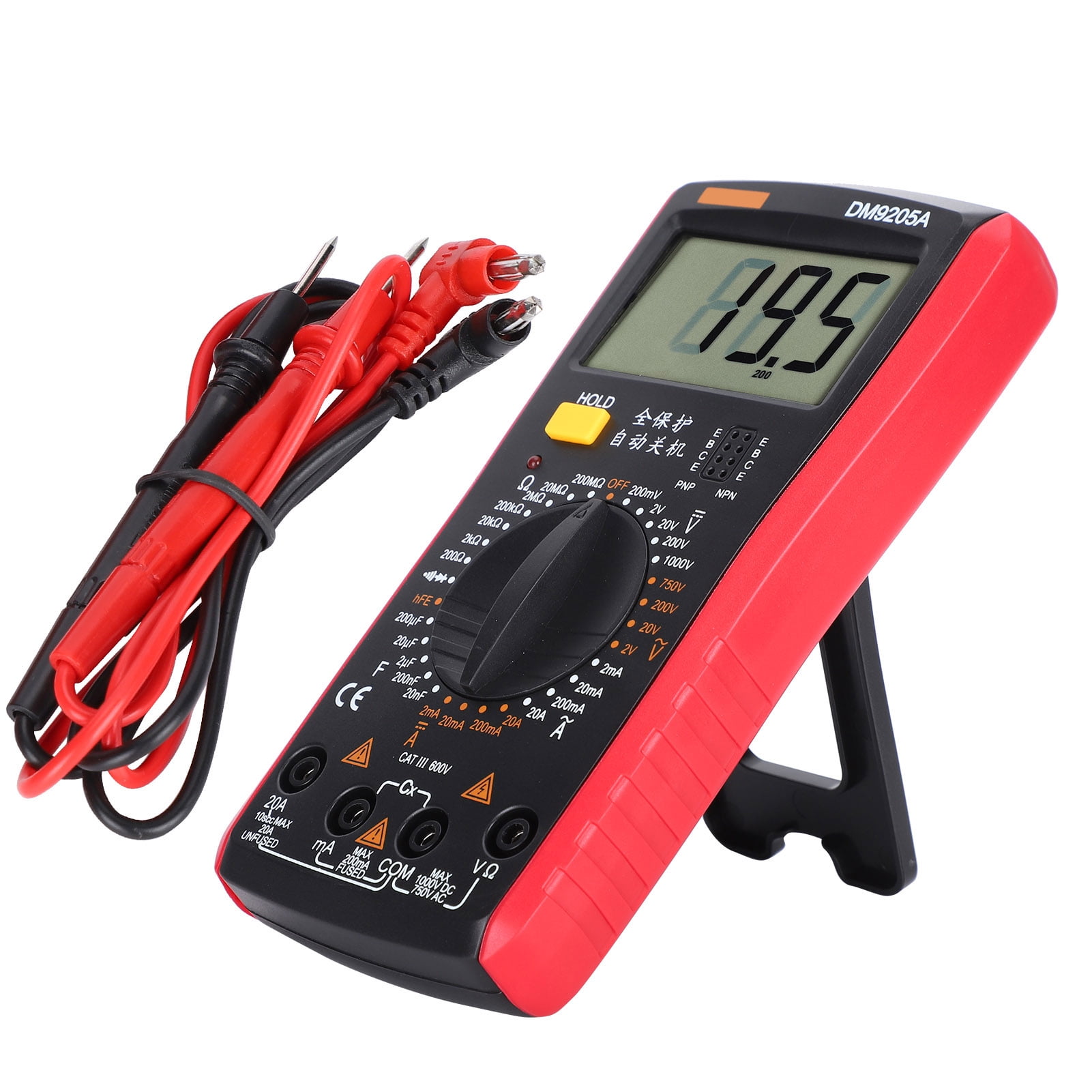 Sonew Digital Multimeter Electrician Multifunction Meter Multimeter