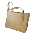 thumbnail image 3 of Bolso de mano para mujer, de piel sintética, regalo para el día de San Valentín, elegante bolso de hombro Caqui, 3 of 10